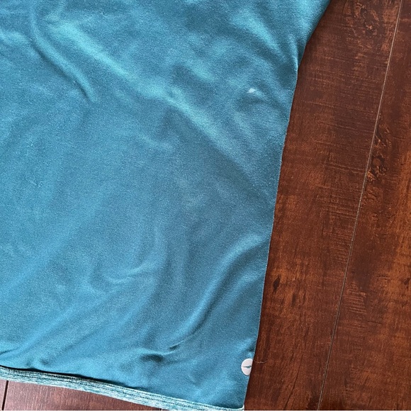 Avia Ladies Active Long Sleeve Fleece Lined Pullover hooded Active Shirt Medium - Picture 5 of 7